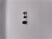 Orecchini Soma Gioielli Donna Orecchini in oro e diamanti in Oro Diamante Black 0.34 Ct MIR B12059 OR OR/BR/BLK - MIR B12059 OR OR/BR/BLK